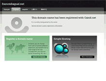 Tablet Screenshot of francesbagual.net